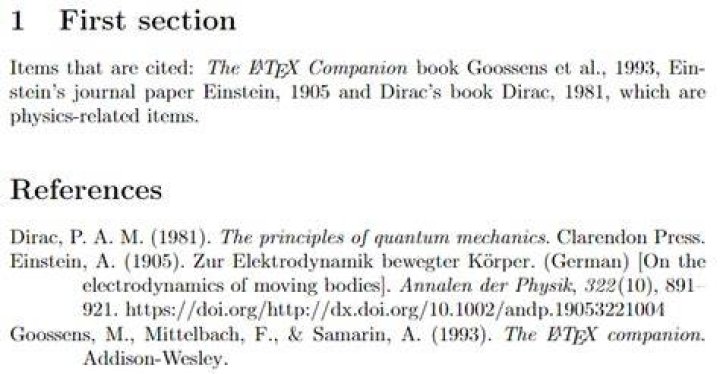 latex biblatex package with apa style