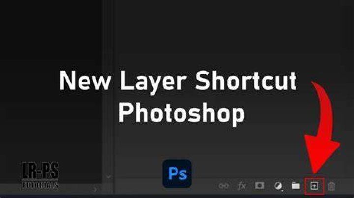 Layer visibility shortcut in Photoshop