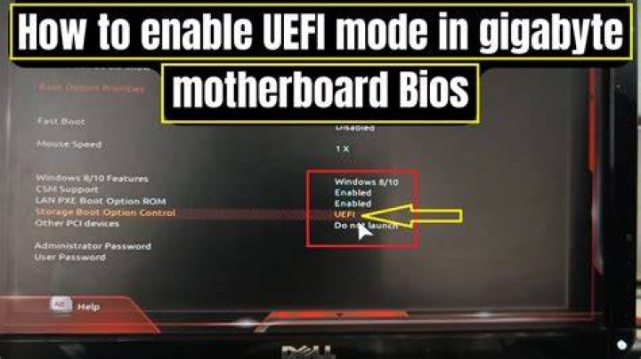Linux shows I am using BIOS, when my motherboard runs UEFI