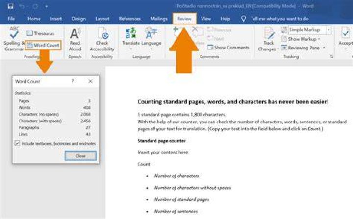 List and count unique words from a Word document [closed]