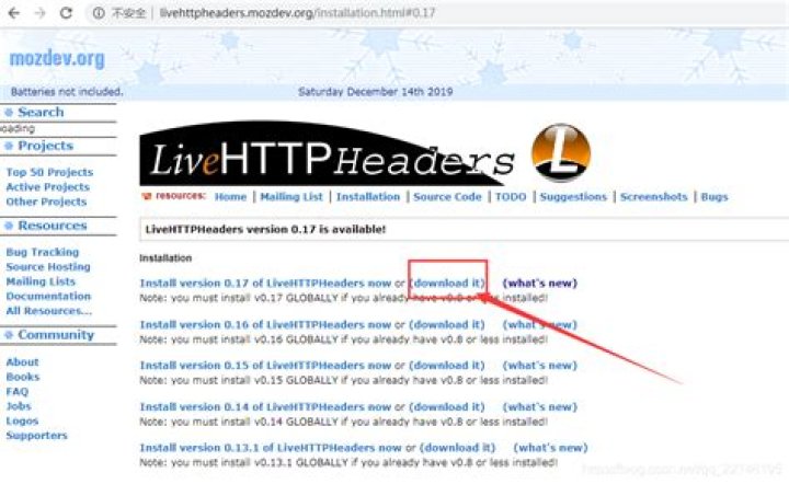 Live HTTP Headers