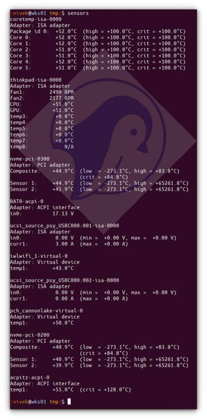 lm-sensors ubuntu 14.04 core voltages