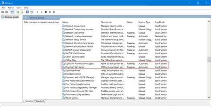 Location of OpenSSH configuration file on Windows