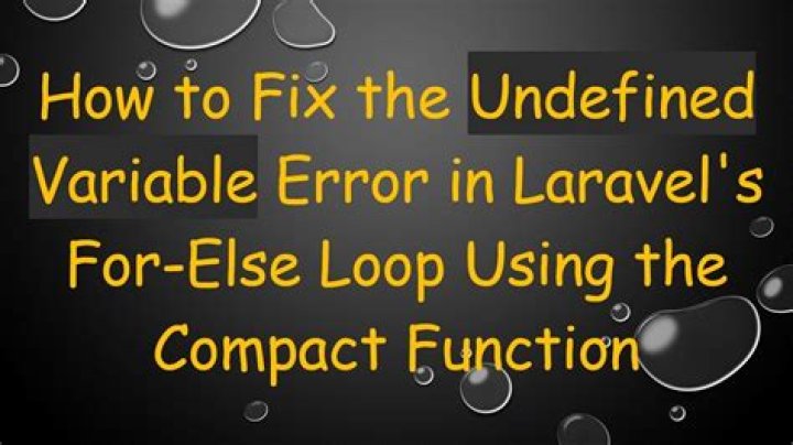 Loop variable error in for loop