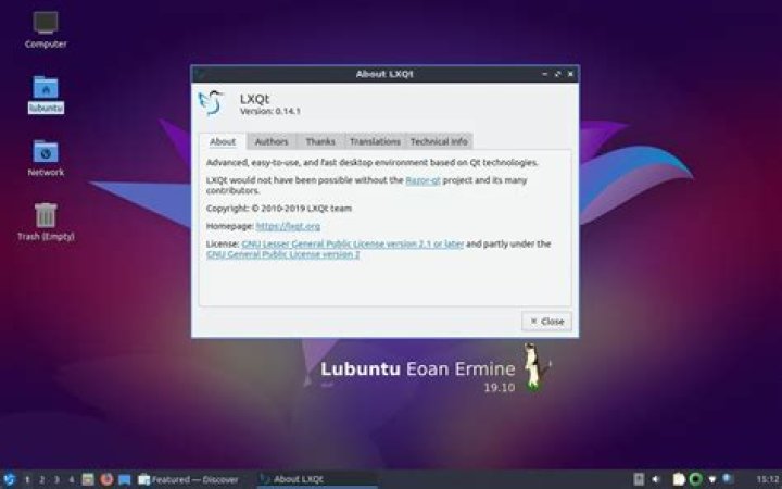 LXQt/Lubuntu 19.10 has no bluetooth panel indicator