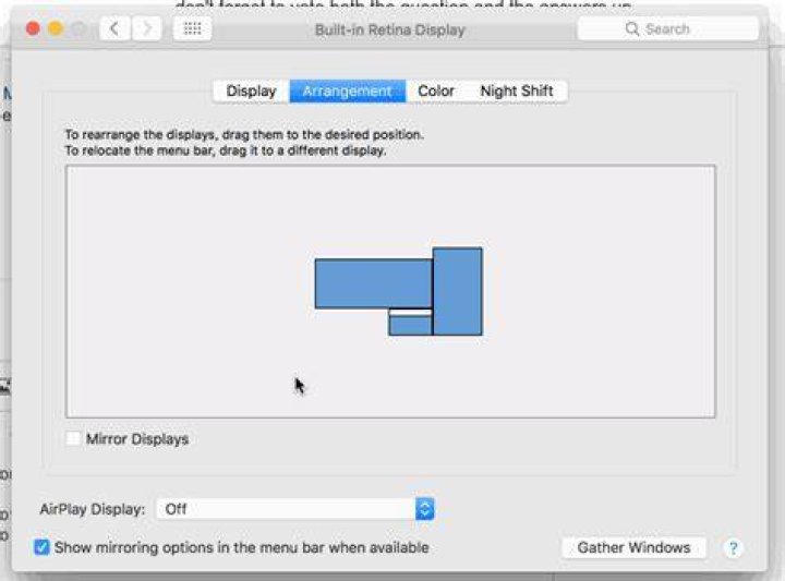 Mac: 3 monitor setup: My desktop set keep switching places between monitors