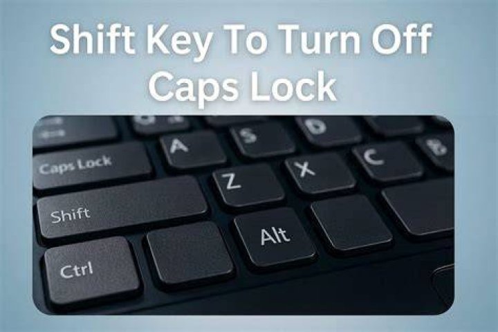 Make the caps-lock key do the job of holding shift