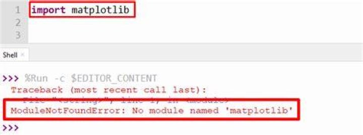 matplotlib Error: No module named matplotlib even though it is installed