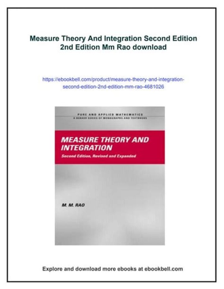 Measure theory for self study. [duplicate]