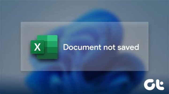 Microsoft Excel returns the error 'Document not saved' after generating a 2GB temporary file