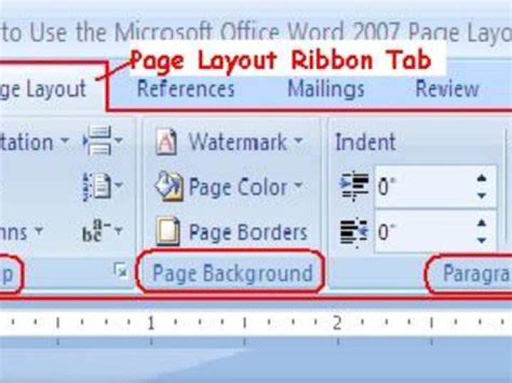 Microsoft Office Word (2007) - sidebar with document structure
