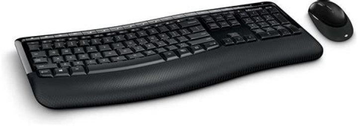 Microsoft Wireless Comfort Desktop 5000 Keyboard special keys