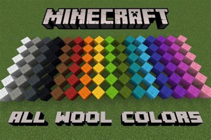 minecraft wool colors