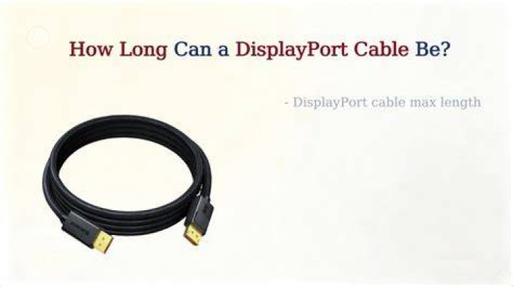 Mini displayport cable max length?