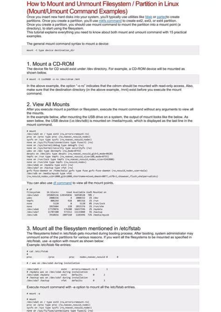 mount: /mnt: unknown filesystem type 'ext4'