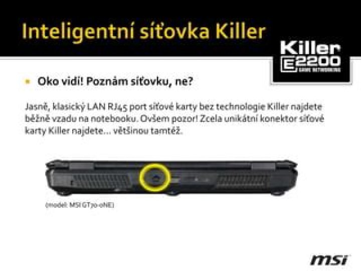 MSI Bigfoot gaming LAN Killer e2200 not working [duplicate]