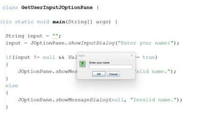 Multiple input in JOptionPane.showInputDialog