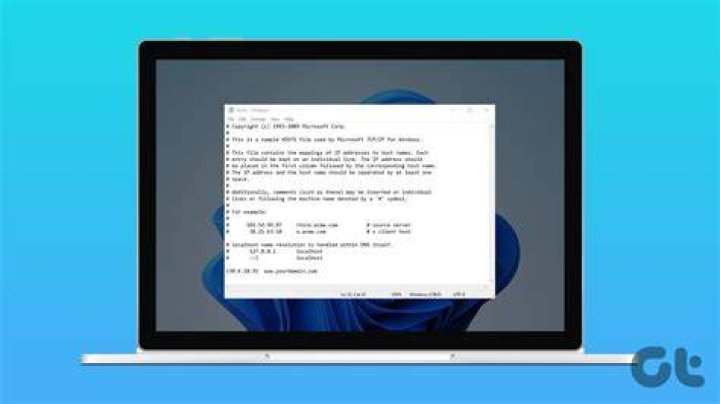 My host file is not working on Windows 10