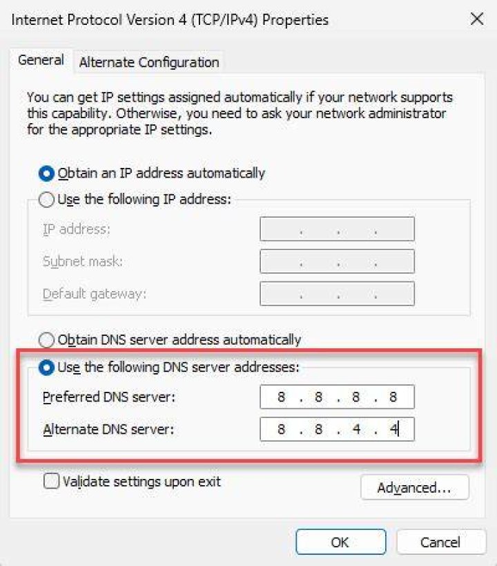 My local DNS is continuously changed