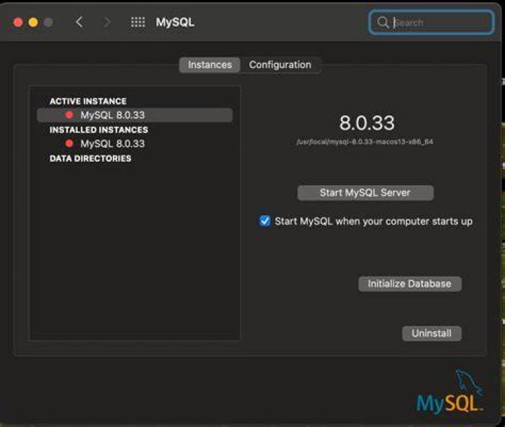 MySql server only working with localhost