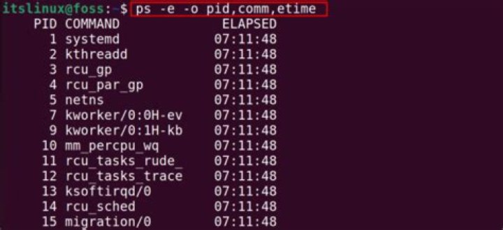 Need to filter particular process result from the PS command
