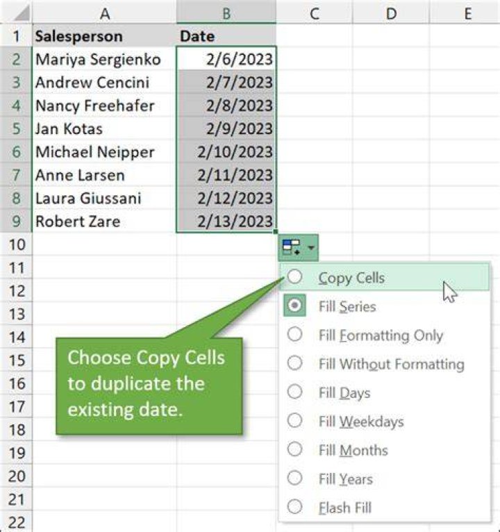 Need today's date to auto fill in a cell when data is entered into another cell