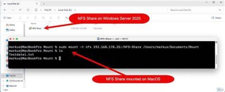 NFS server not responding to nfs mount request