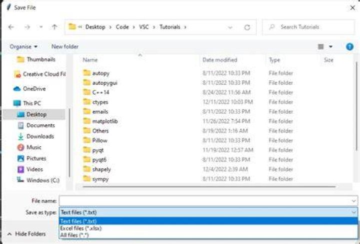 no file save dialog for snap applications