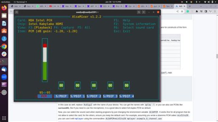 No HDMI audio Ubuntu 20.04