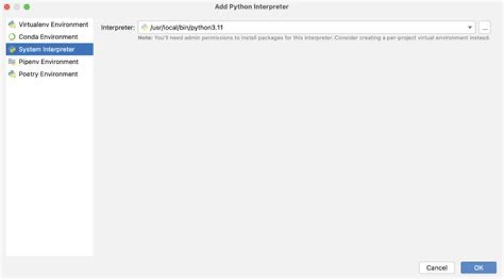 No more python interpreters in Pycharm after unattended upgrade?