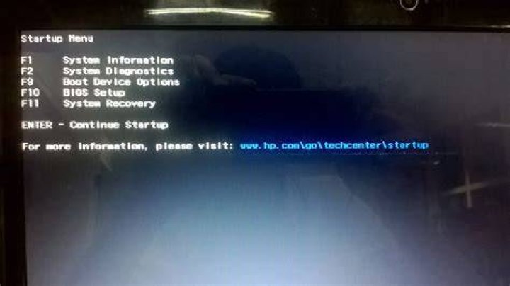 No operating system selection screen