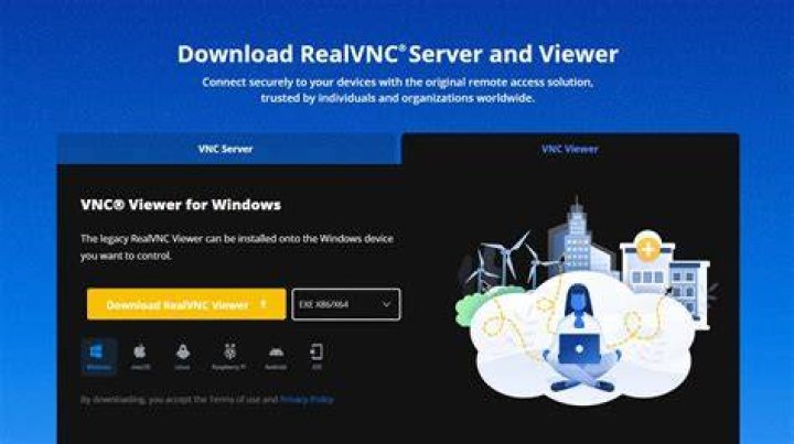 No option to login to RealVNC Viewer