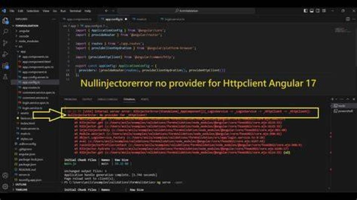 No provider for HttpClient