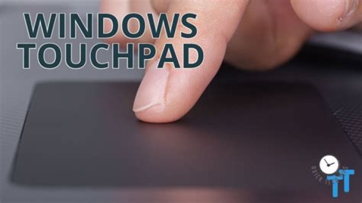 No secondary button (right click) on touchpad
