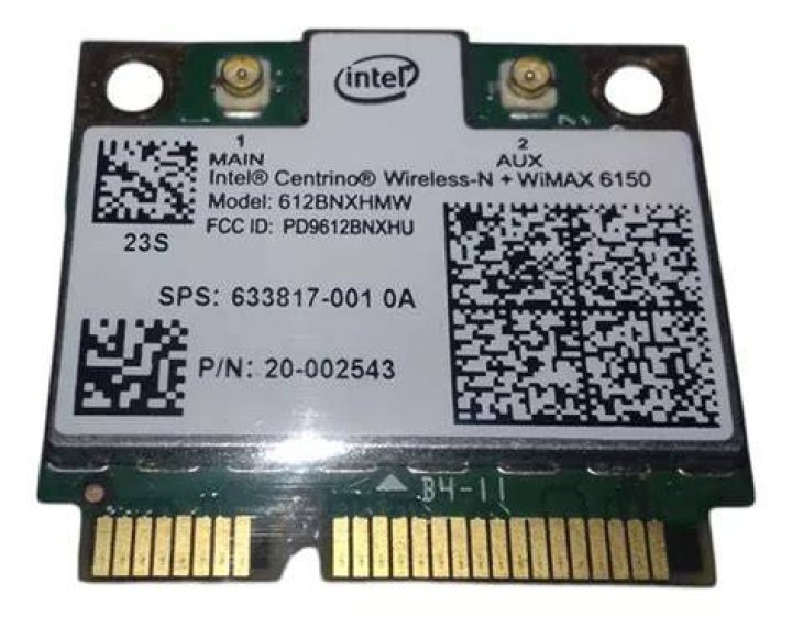 No wifi connection for Centrino Wireless-N + WiMAX 6150