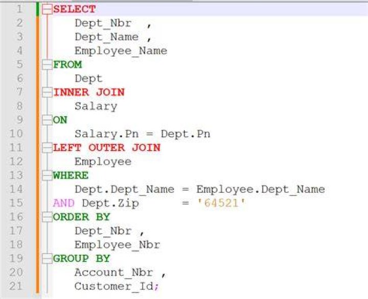 Notepadd++ plugin sqlinform for SQL formatting bright orange color background