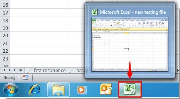 Open Excel files in new window