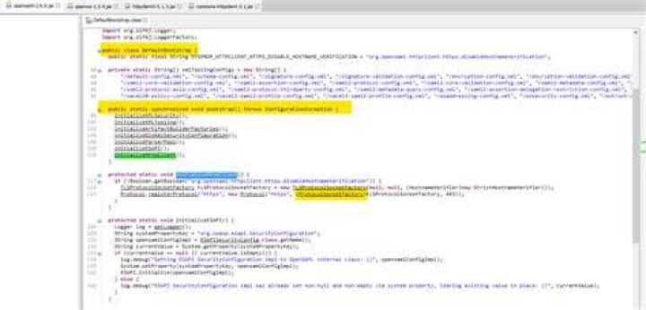 Opensaml jar decompiled