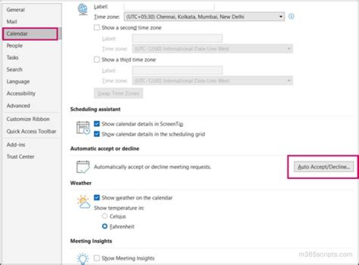 Outlook: How to add meeting invites automatically to the calendar as tentative?