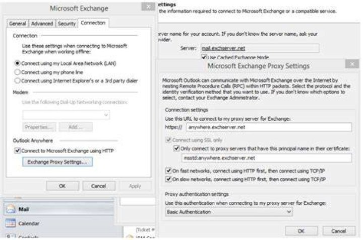 Outlook - Sychronise contacts from exchange