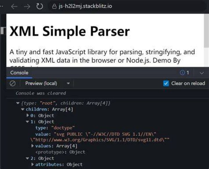 Parse XML using JavaScript [duplicate]