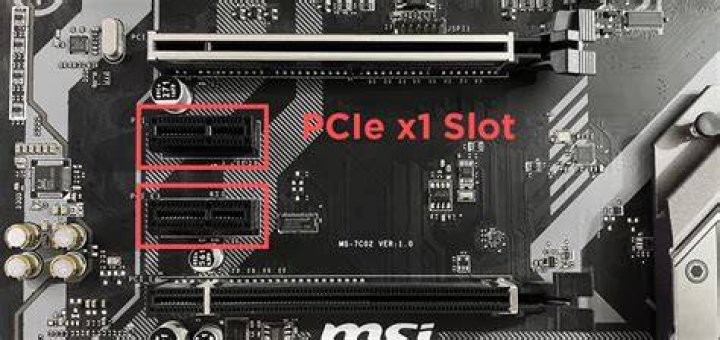 PCI Express x1 in a PCI Slot