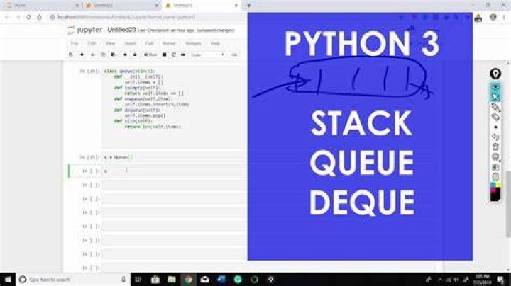 Peek stack in python 3