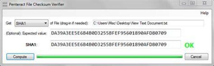 Penteract File Checksum Verifier