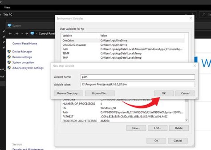Permanent PATH variable