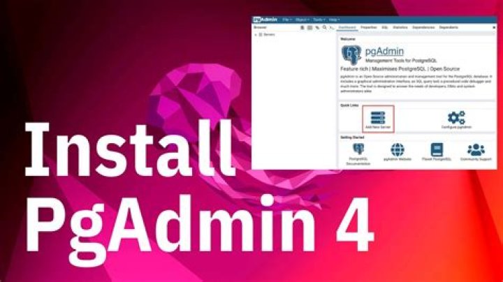 pgadmin4 show postgres version. Servers > server_name > Properties > Version