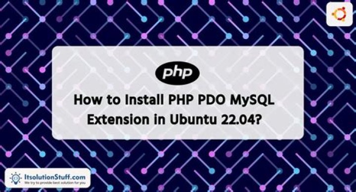 PHP with pdo-mysql in ubuntu 16.04