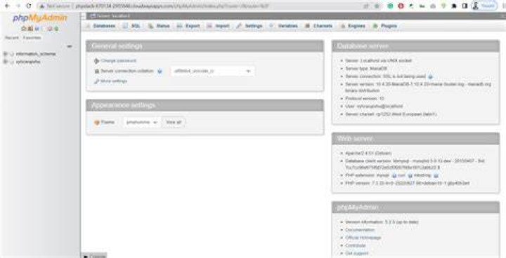phpmyadmin auto-config