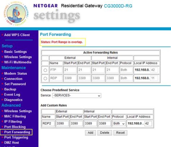 Port Forwarding on Router using same internal port number on different IP addresses