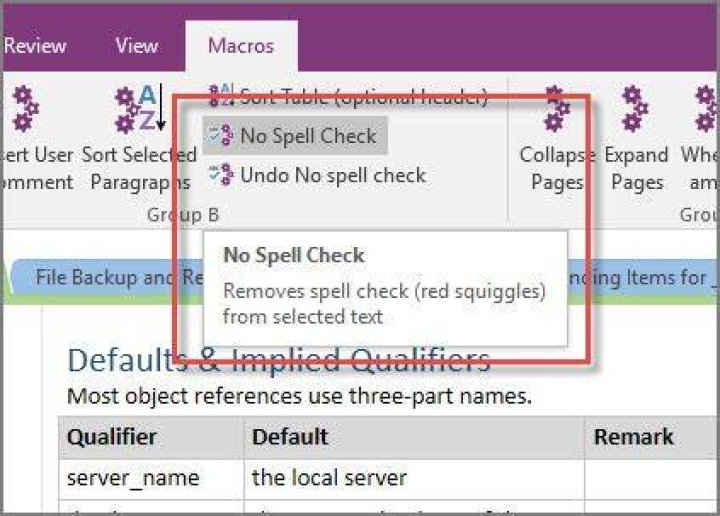Possible to disable spell checking in OneNote for a specific page only? [duplicate]